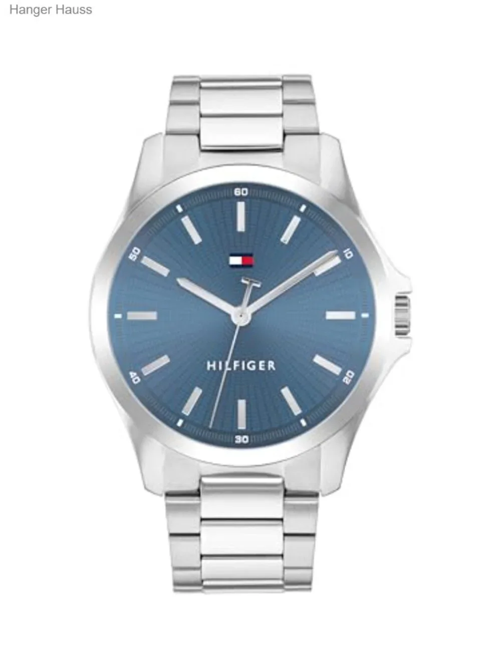 Men's 3H Quartz Watch, Stainless Steel Bracelet, Water Resistant 3 ATM, 42mm